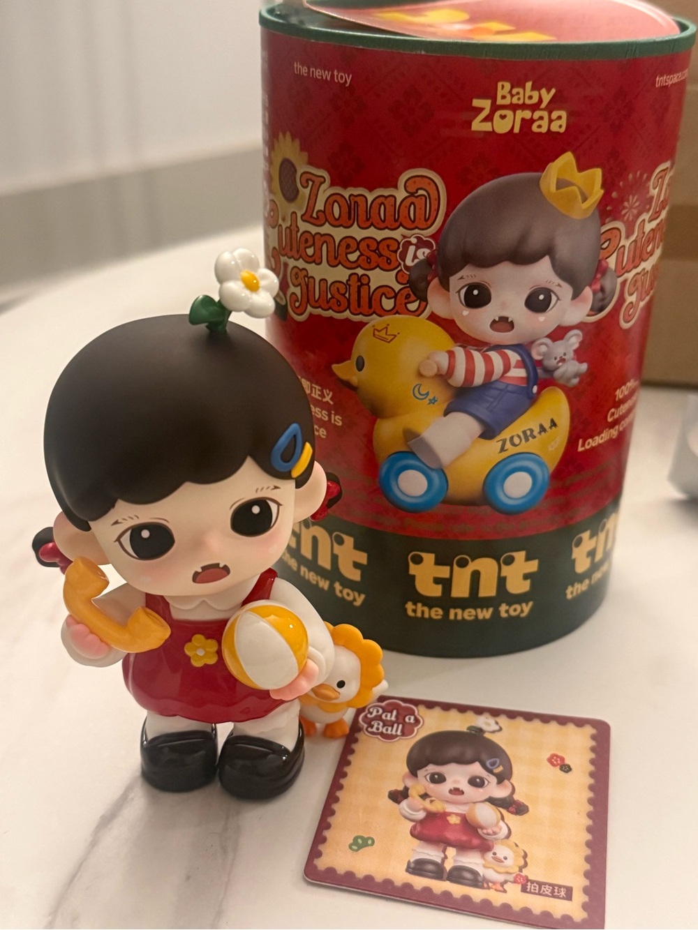 TNT Space ZORAA Cuteness Is Justice Series Blind Box - Pat A Ball